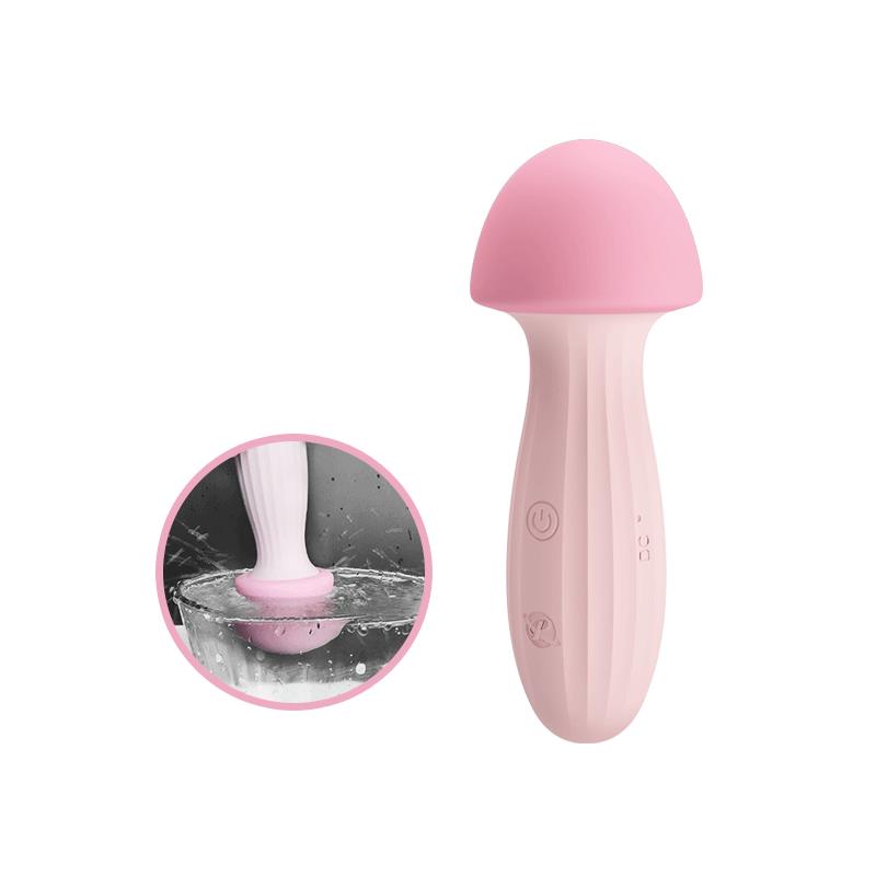 PRETTYLOVE - MUSHROOM VIBRADOR/MASAJEADOR SILICONA USB