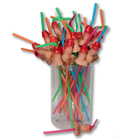 DIVERTY SEX - PENIS STRAWS (PACK OF 30)
