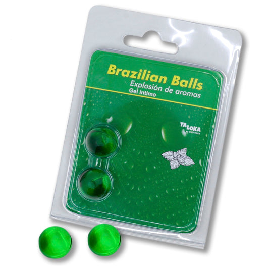 DIVERTY SEX - LUBRICANT BALLS (2 PACK) MINT