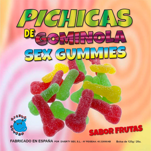 DIVERTY SEX - FRUIT FLAVOURED JELLY WILLIES
