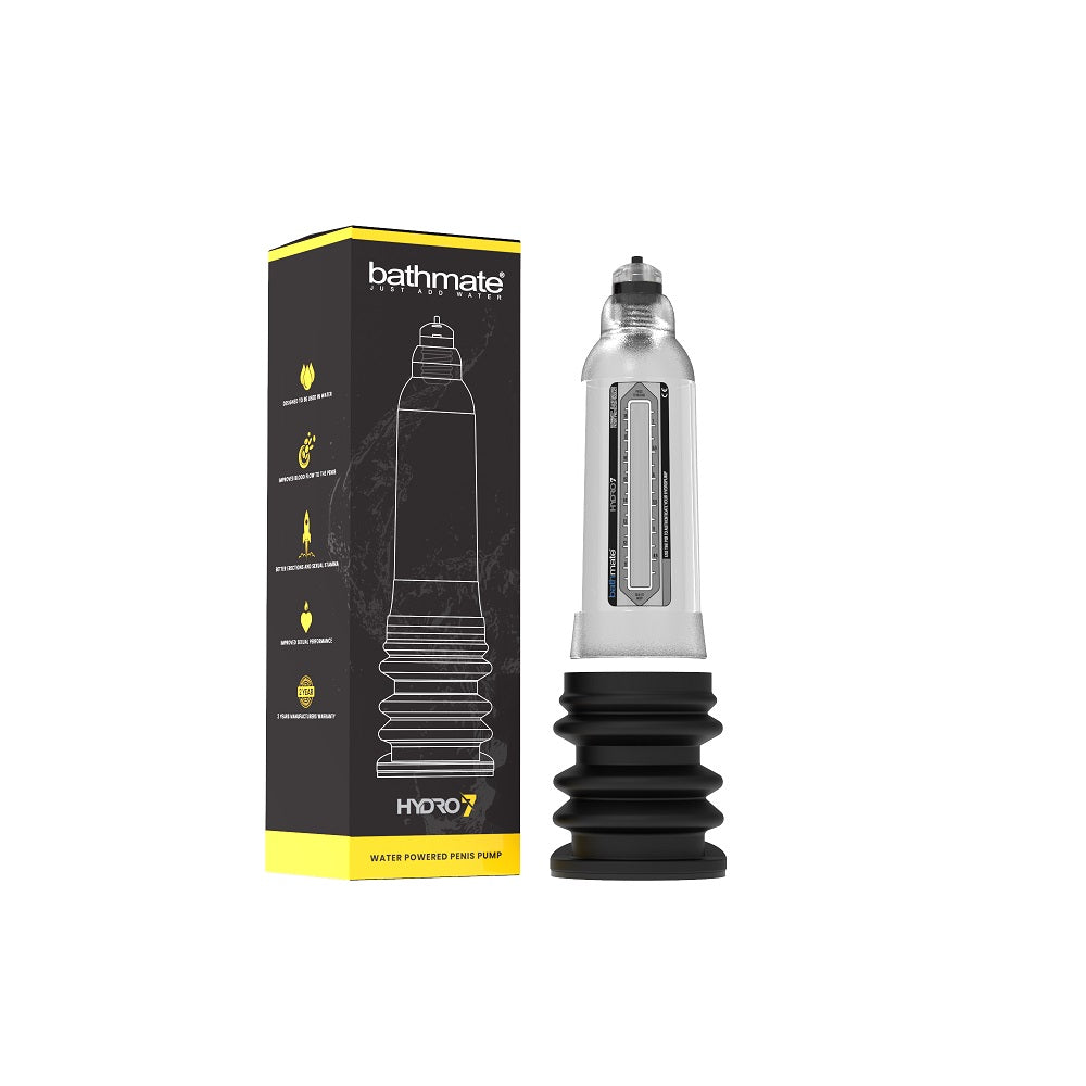 BATHMATE - HYDRO 7 PENIS PUMP CLEAR