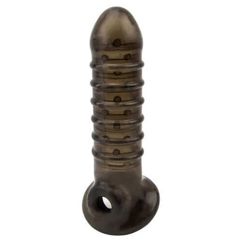 LOVING JOY - BOSS TEXTURED PENIS SLEEVE WITH BALL LOOP