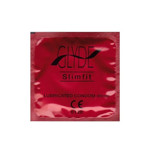 GLYDE VEGAN CONDOMS - GLYDE ULTRA SLIMFIT  VEGAN CONDOMS 100 BULK PACK