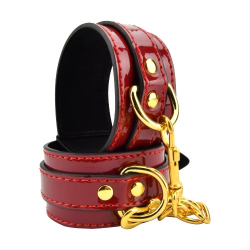 BOUND TO PLEASE - RED WRIST CUFFS