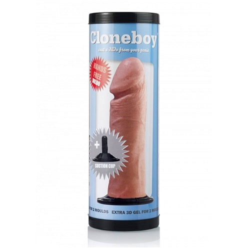 CLONEBOY - CAST YOUR OWN SILICONE DILDO WITH SUCTION CUP KIT VANILLA