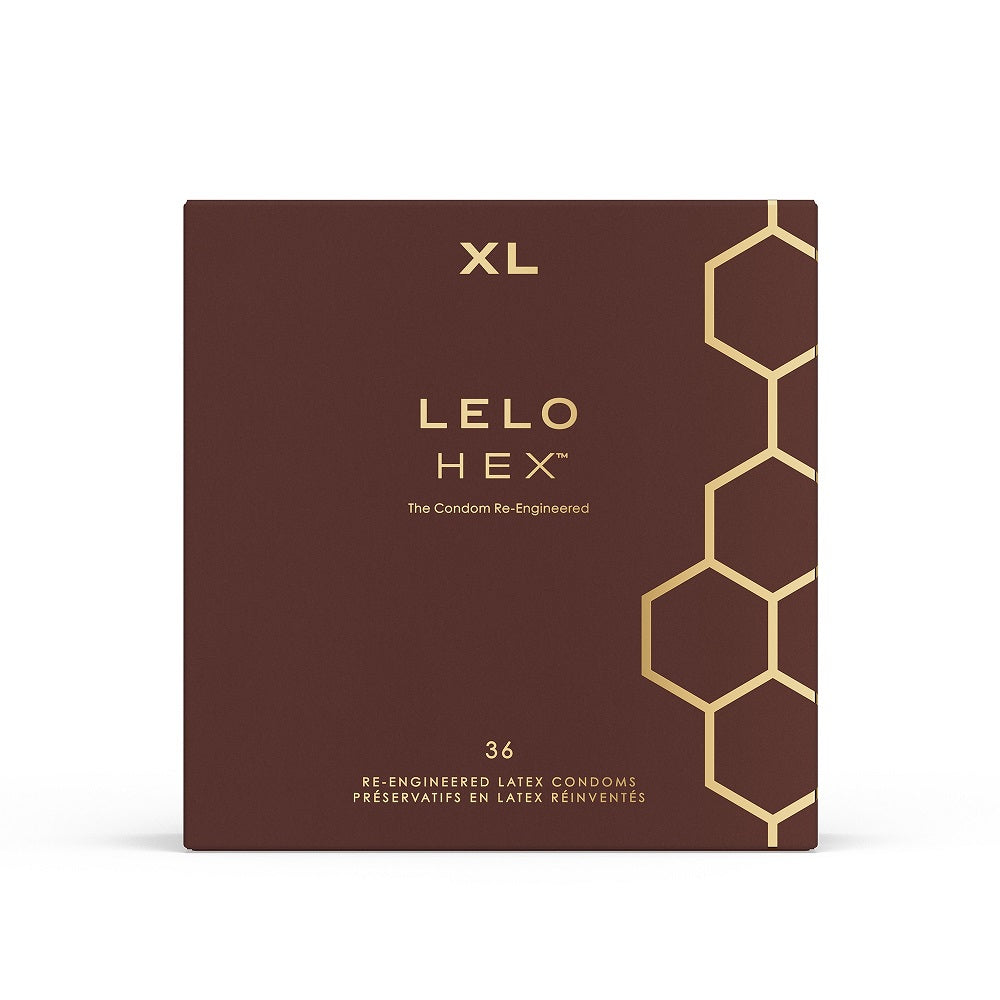LELO - HEX CONDOMS RESPECT XL 36 PACK
