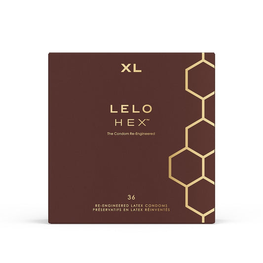 LELO - HEX CONDOMS RESPECT XL 36 PACK