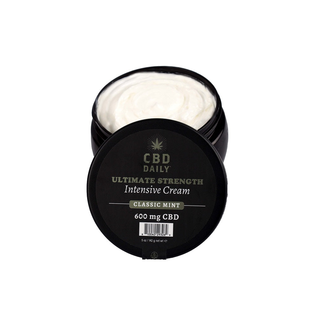 EARTHLY BODY - CBD DAILY ULTIMATE STRENGTH INTENSIVE CREAM CLASSIC MINT 142G