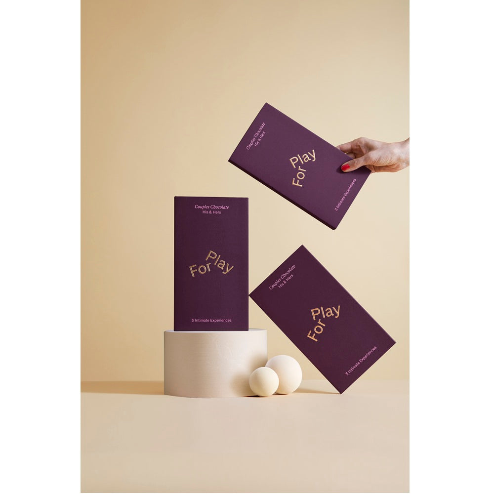 FOR PLAY - HIS AND HERS COUPLES CHOCOLATE DARK