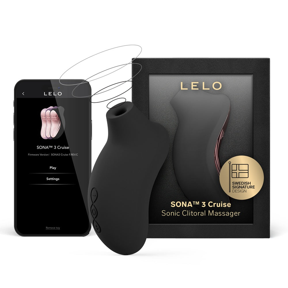 LELO - SONA 3 CRUISE CLITORAL MASSAGER BLACK