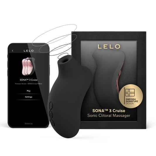 LELO - SONA 3 CRUISE CLITORAL MASSAGER BLACK