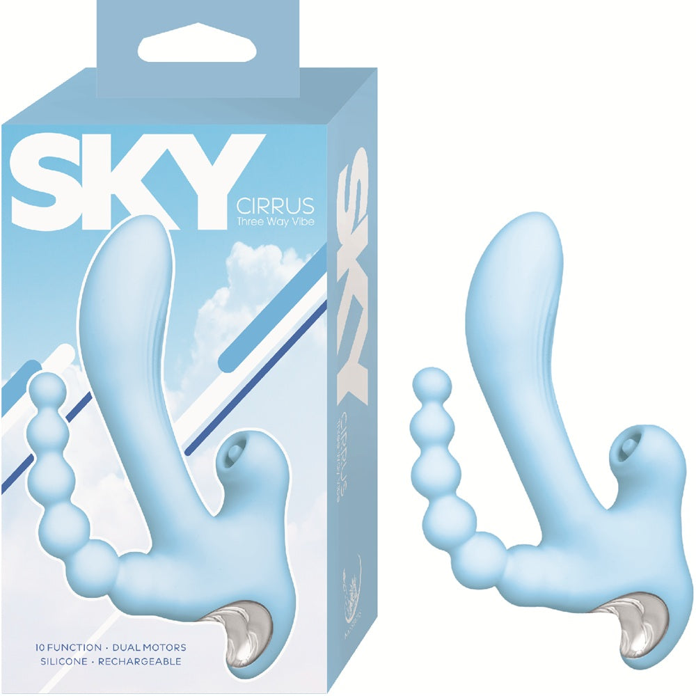 NASSTOYS - SKY CIRRUS THREE WAY VIBRATOR