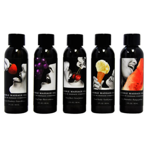 EARTHLY BODY - EDIBLE MASSAGE OIL 2OZ