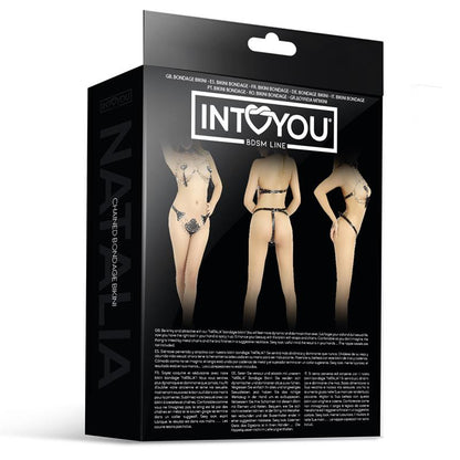 INTOYOU BDSM LINE - NATALIA BIKINI DE BONDAGE CON CADENAS