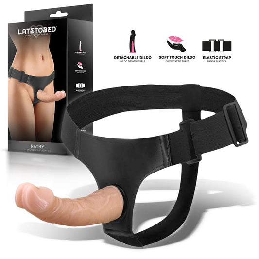 HARNESS COLLECTION LATETOBED - NATHY ARNÉS CON DILDO DESMONTABLE