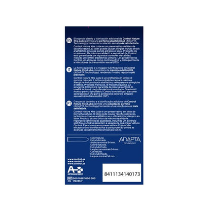 CONTROL - NATURE XTRA LUBE 12 UDS