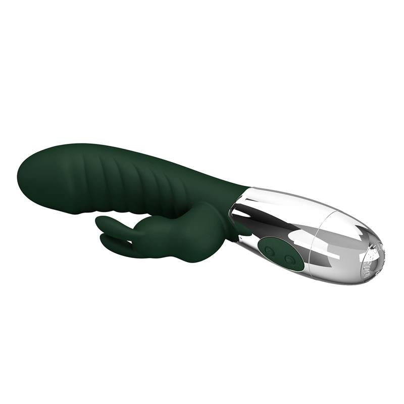 PRETTYLOVE - NAUGHTY BUNNY VIBRADOR 30 FUNCIONES VERDE