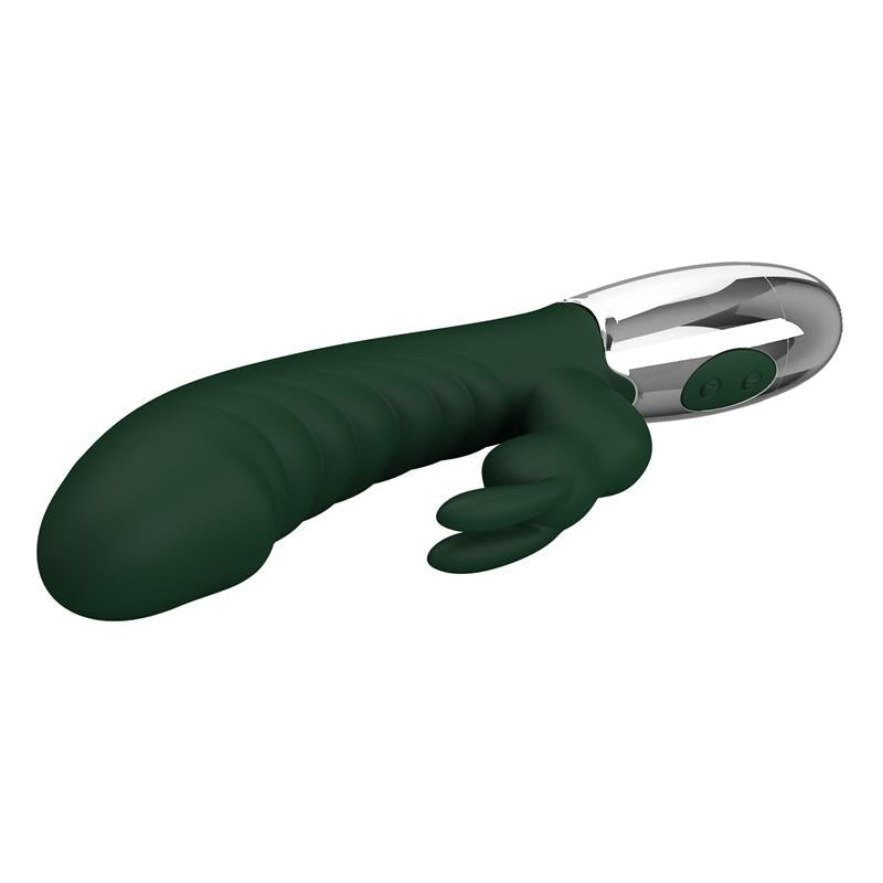 PRETTYLOVE - NAUGHTY BUNNY VIBRADOR 30 FUNCIONES VERDE