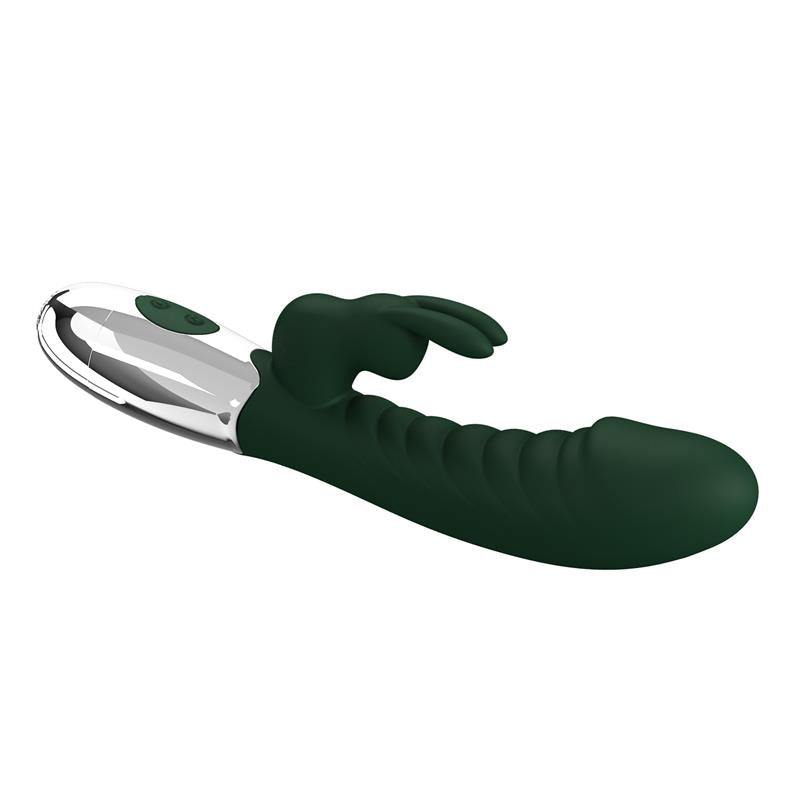 PRETTYLOVE - NAUGHTY BUNNY VIBRADOR 30 FUNCIONES VERDE