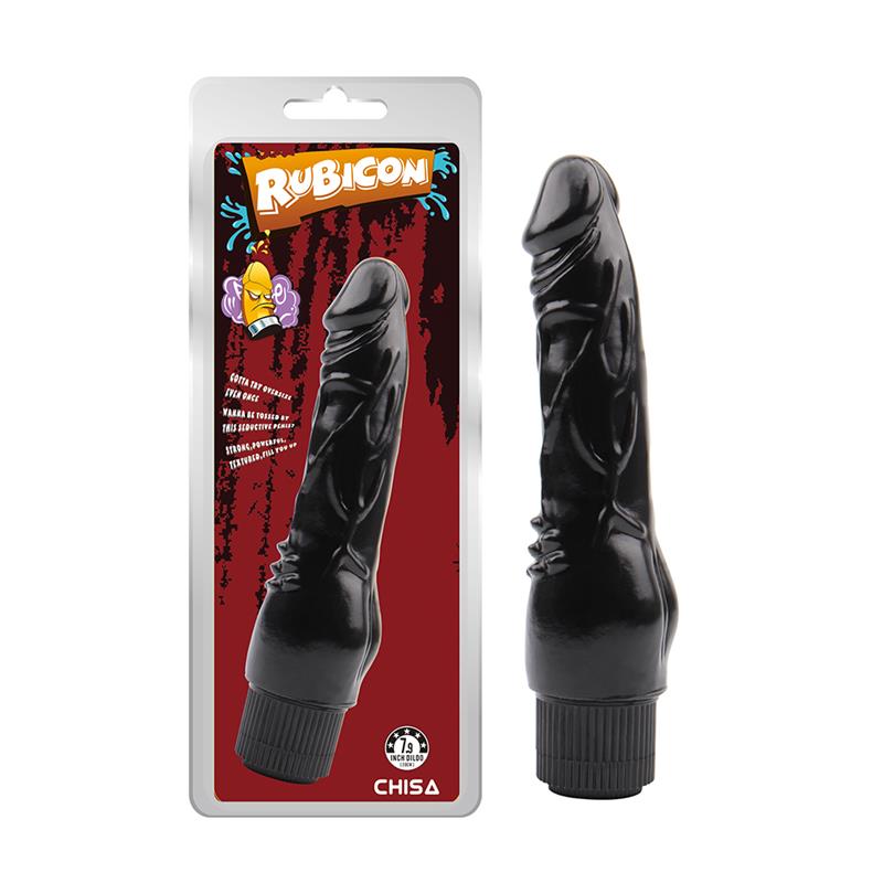 CHISA - NAUGHTY VIBRADOR 7.9 - 20CM NEGRO
