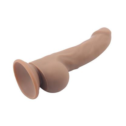 CHISA - NAVIGATO DILDO SILICONA LÍQUIDA 8.6 - 22CM MARRÓN