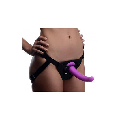 STRAP U - NAVIGATOR ARNÉS CON DILDO PUNTO G PURPURA