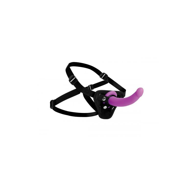 STRAP U - NAVIGATOR ARNÉS CON DILDO PUNTO G PURPURA