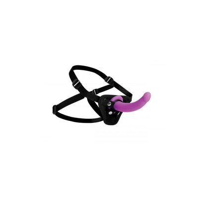 STRAP U - NAVIGATOR ARNÉS CON DILDO PUNTO G PURPURA