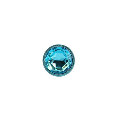 CHISA - NEBULA BLUE GEM PLUG PLUG ANAL CON JOYA EN LA BASE TALLA S