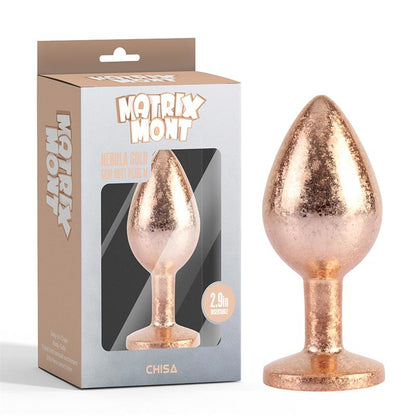 CHISA - NEBULA GOLD GEM PLUG ANAL CON JOYA EN LA BASE TALLA M