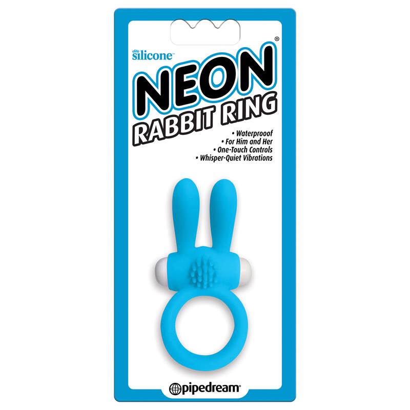 NEON - ANILLO RABBIT COLOR AZUL