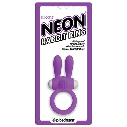 NEON - ANILLO RABBIT COLOR PÚRPURA