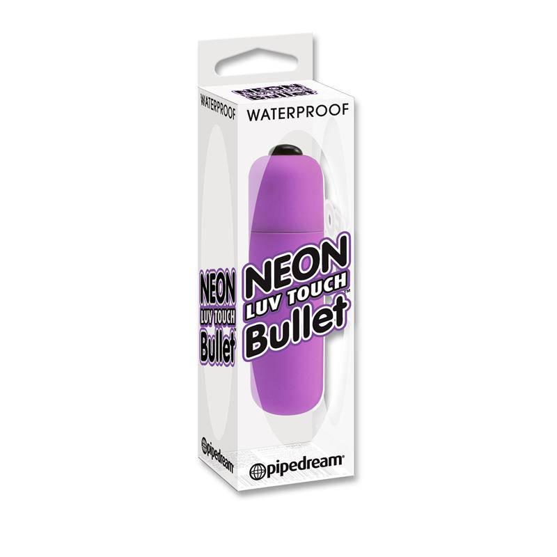 NEON - BALA VIBRADORA LUV TOUCH PÚRPURA