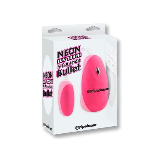 NEON - BALLA VIBRADORA 5 FUNCIONES LUV TOUCH ROSA