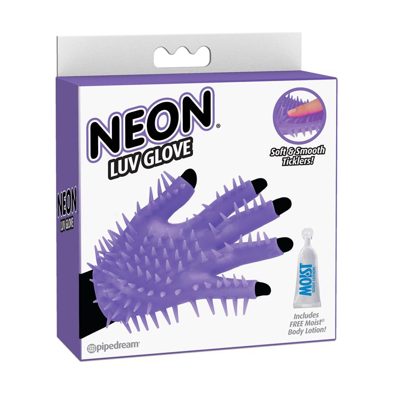 NEON - GUANTE ESTIMULADOR PÚRPURA