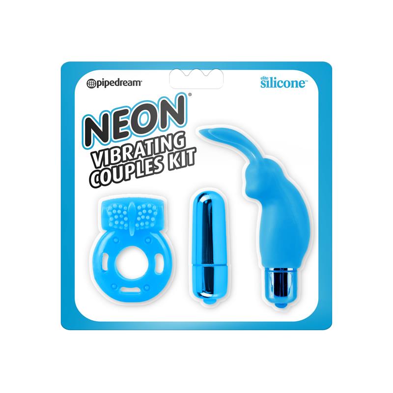 NEON - KIT PARA PAREJAS COLOR AZUL