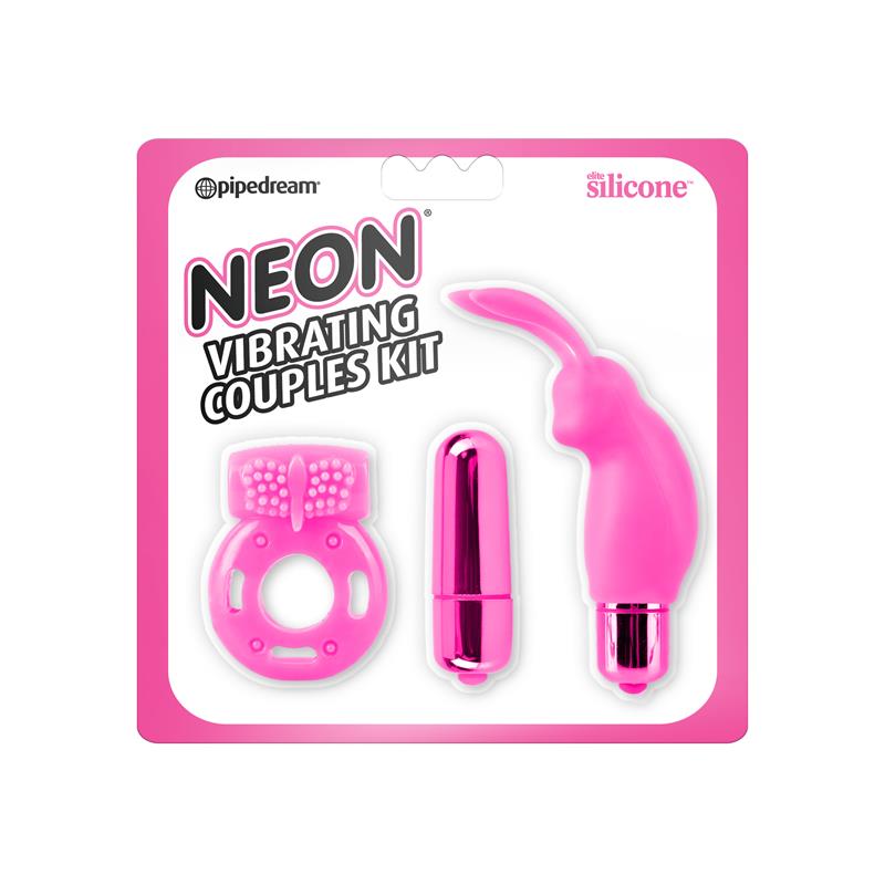 NEON - KIT PARA PAREJAS COLOR ROSA