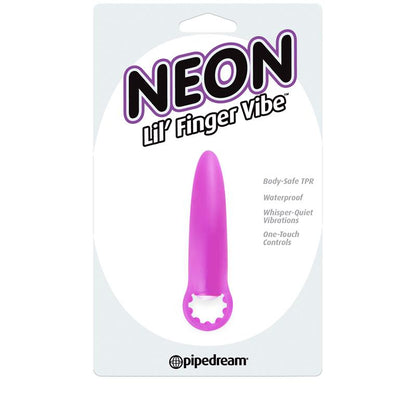 NEON - MINI VIBRADOR LIL FINGER PÚRPURA