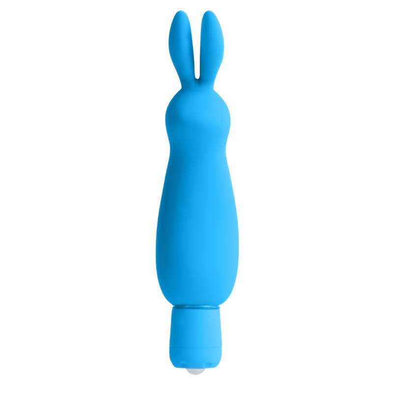 NEON - MINI VIBRADOR LUV BUNNY AZUL