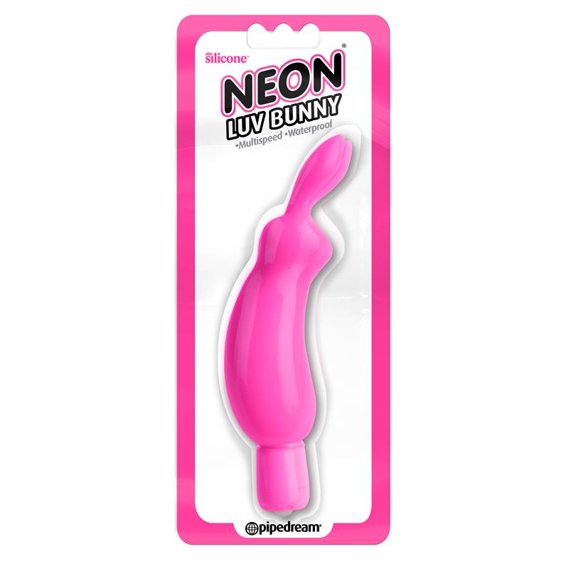 NEON - MINI VIBRADOR LUV BUNNY ROSA