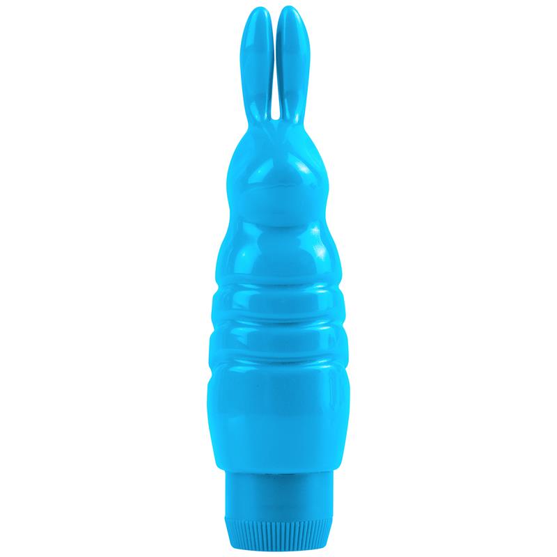 NEON - MINI VIBRADOR LUV TOUCH RABBIT AZUL