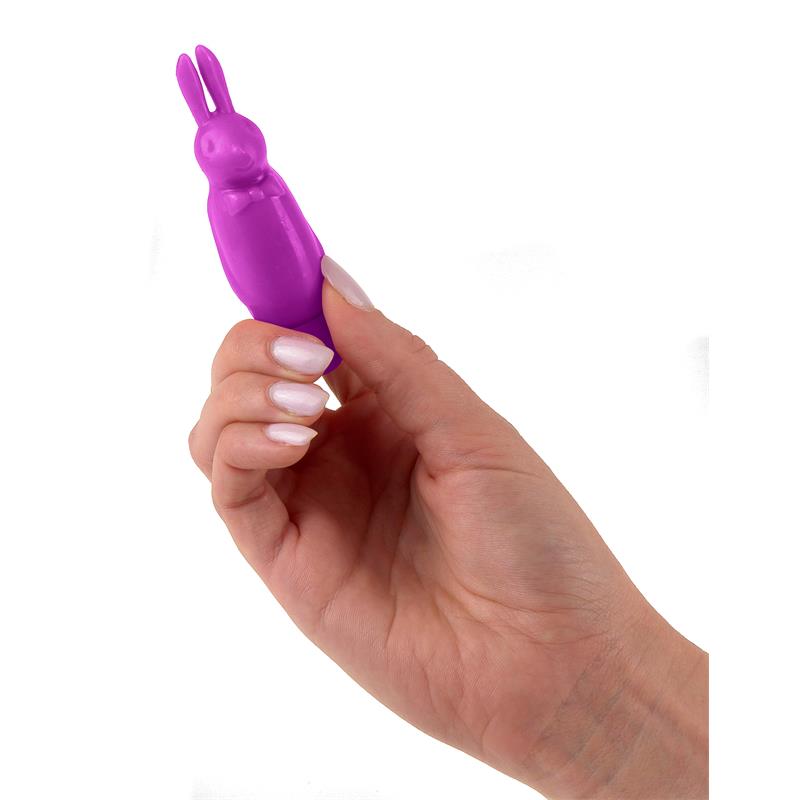 NEON - MINI VIBRADOR LUV TOUCH RABBIT PÚRPURA
