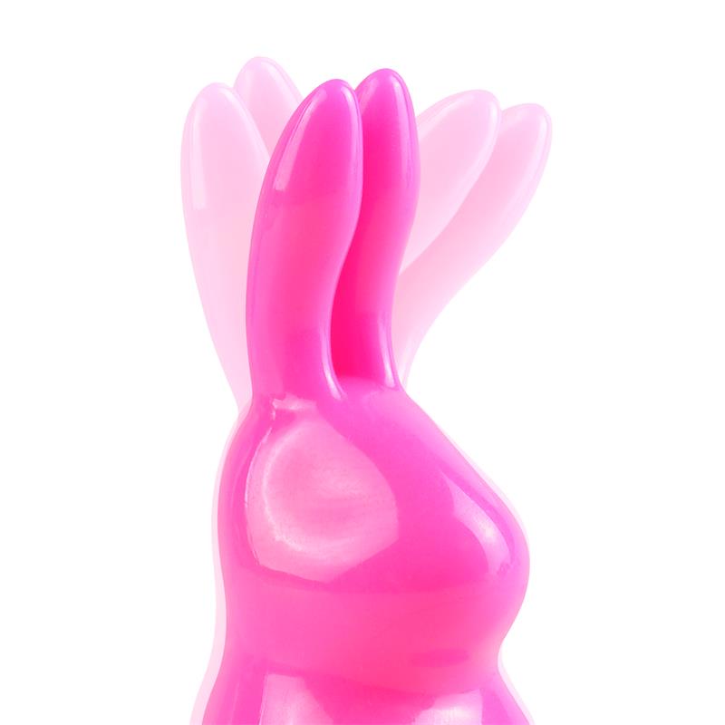 NEON - MINI VIBRADOR LUV TOUCH RABBIT ROSA