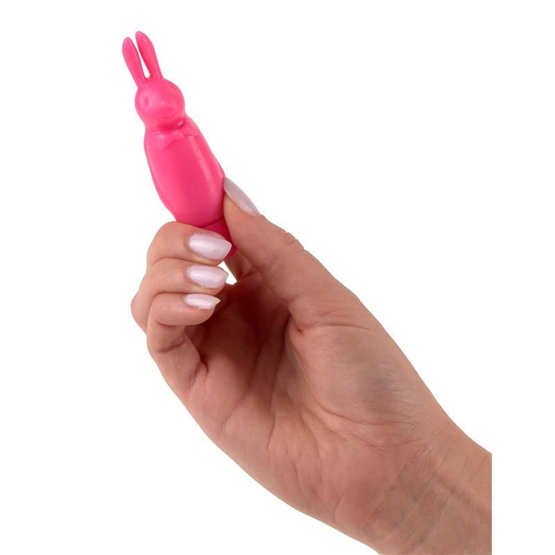 NEON - MINI VIBRADOR LUV TOUCH RABBIT ROSA