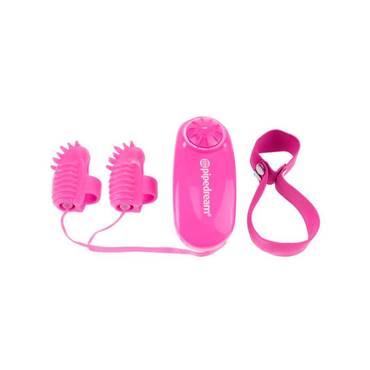 NEON - MINI VIBRADORES PARA EL DEDO ROSA