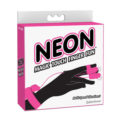 NEON - MINI VIBRADORES PARA EL DEDO ROSA
