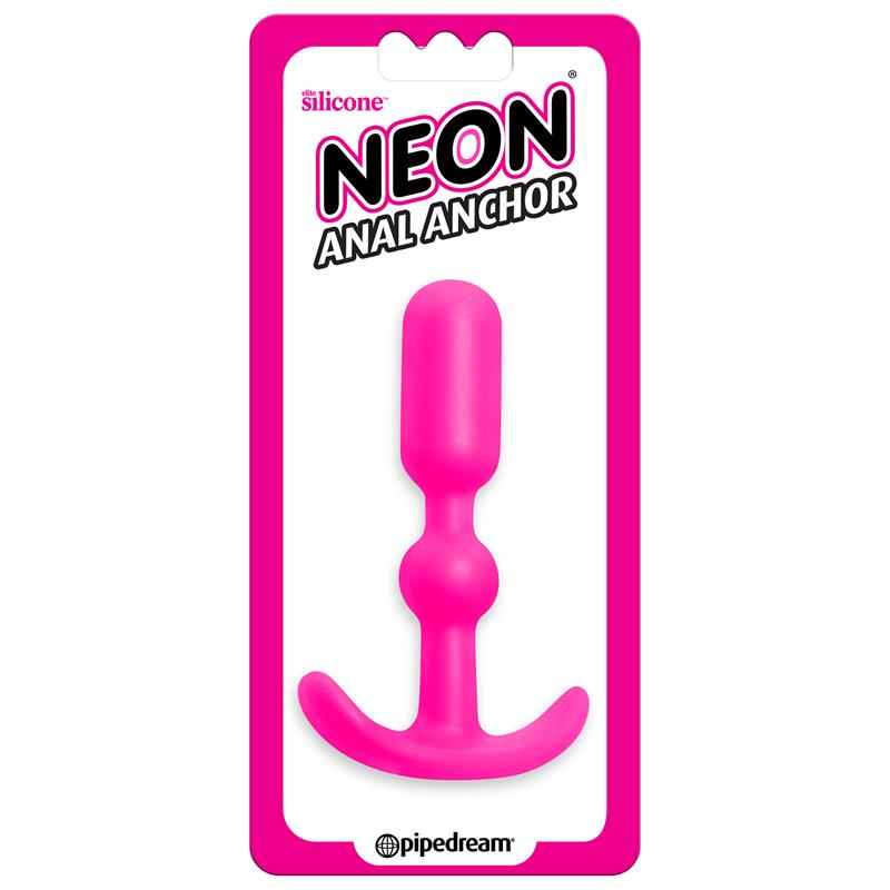 NEON - PLUG ANAL ANCHO ROSA