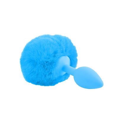 NEON - PLUG ANAL CON COLA AZUL