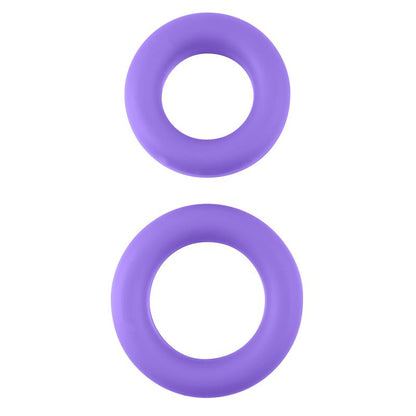 NEON - SET DE ANILLOS PARA EL PENE PÚRPURA