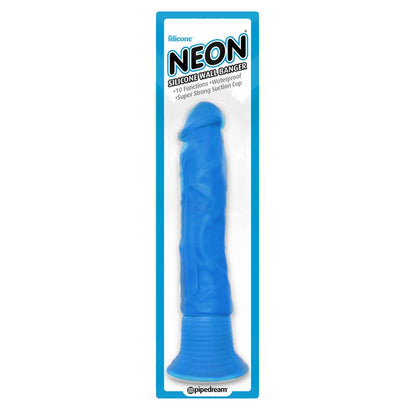 NEON - VIBRADOR DE SILICONA WALL BANGER AZUL